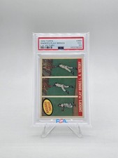 1959 Topps Snider's Play Brings LA Victory #468 Action Photo PSA 3.5 