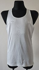 Vintage Adidas Trefoil Originals Jersey Vest Running Team made in w. Germany 