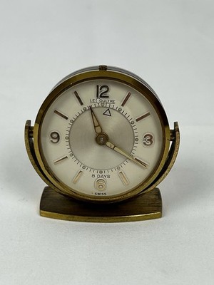 Jaeger-LeCoultre Travel Alarm Clock 8 Days Memovox Vintage | eBay