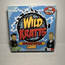Pressman Toy Wild Kratts Race around the World Game 2nd Edition - New Open Box