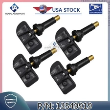 13549919 Tire Pressure Sensor TPMS For GM 2022-2024 Silverado Sierra 433MHz 4PCS
