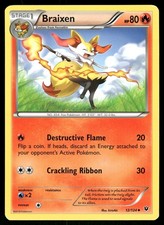 Braixen Uncommon XY - Fates Collide 12/124 LP