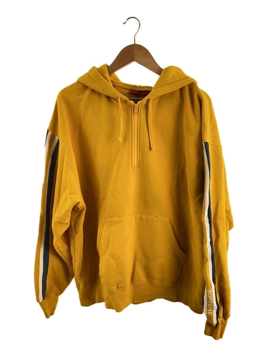 Sweat à capuche Supreme demi zip jaune L Occasion