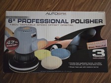Auto-spa 6 Professional Dual-action Orbital Polisher 120v Variable Speed Offset