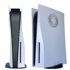 Faceplate for PS5 with Cooling Vents and Dust Filter Face Plate Console Cover R