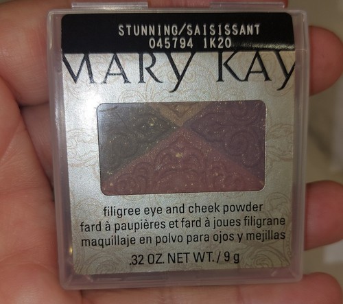 Mary Kay Filigree Eye and Cheek Powder Stunning #045794 & 2 Splendid #045793 NEW - Picture 5 of 7