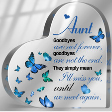 Sympathy Gifts for Loss of Loved One, Memorial Gifts for Loss of Auntie, In Memo
