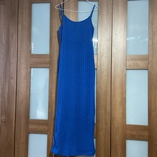 Ribbed High Cami Maxi Dress - Size 14
