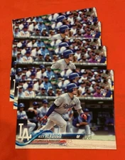 2018 Topps #281 Alex Verdugo 6 Count Rookie Card Lot Los Angeles Dodgers