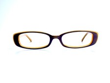 VTG Versace Versus Blue Orange Rectangular Eyeglasses MOD. VR8029 379 49 16 135