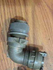 Amphenol 90 Degree Connector MIL-C-5015 Shell Size 18 10#16 Sockets