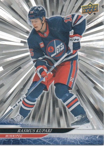 24-25 2024-25 UD Extended Rasmus Kupari OUTBURST #651 - Jets