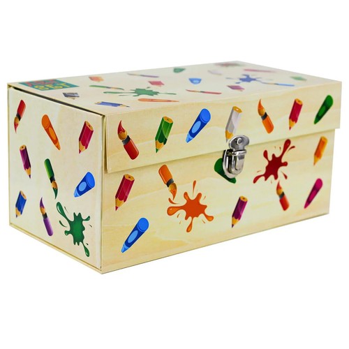 Kunst-Set 54 Teile Kinder Künstler Kasten Mit Drawers Stifte Buntstifte Farben - Bild 7 von 7