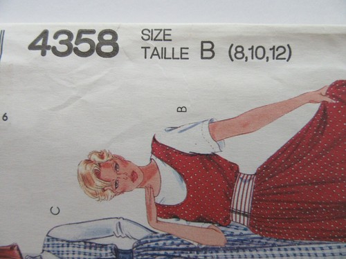 McCalls 4358 Misses Jumper Dress Uncut Ladies NOS Easy Petite-Able Pattern - Picture 8 of 10