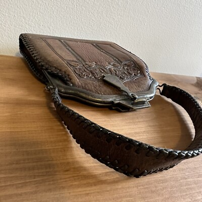 バッグ vintage leather hand bag sullen ours vintage leather design hand bag sullen