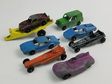 Lot 8 Vintage Tootsietoy diecast cars  trailer Dragster Mustang Land Rover