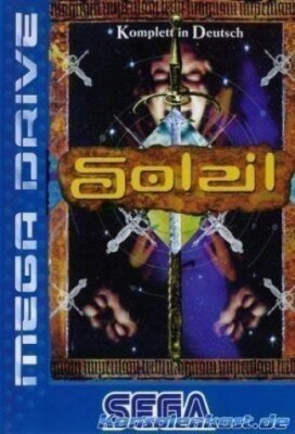 SEGA Mega Drive Spiel - Soleil DEUTSCH mit OVP sehr guter Zustand