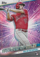 2024 Topps Update Nolan Schanuel #SMLB-73 Stars of MLB Rookie Card RC Holo. rookie card picture
