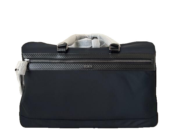 New TUMI Newbury Duffel black carbon fiber travel bag carry-on luggage Monroe