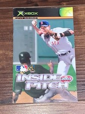 Inside Pitch 2003 MLB Baseball 03 XBOX Instruction Manual Only