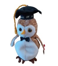 Ty Beanie Graduation Class of '00 Owl Wisest  With Tag VGC 2000
