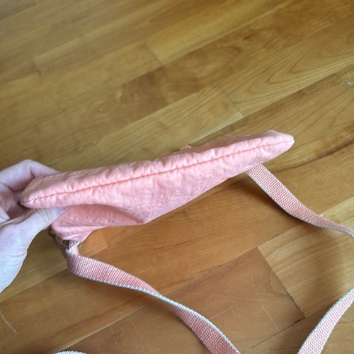 🍑 Kipling Keiko Bandolera Coral Melocotón Mini Bolso Monedero Melocotón con Llavero Dije - Imagen 9 de 14