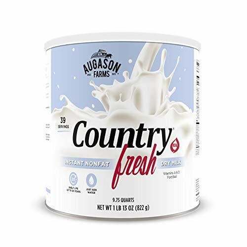 augason farms country fresh 100 real instant nonfat dry milk