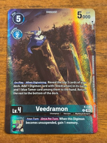 Veedramon - Digimon TCG - P-136