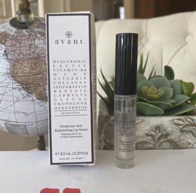 AVANT Hyaluronic Acid Replenishing Lip Serum .29oz/8.5ML FULL SZ NEW BOX A