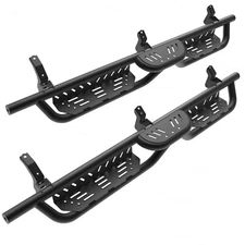 Running Boards Fit for 2010-2024 Toyota 4Runner Side Steps Nerf Bar BLK Pair