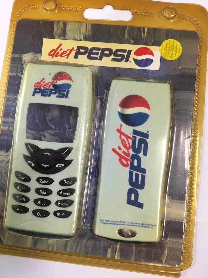Nokia 8210 Matching Front & Rear Diet Pepsi Housings Covers Set HNK82PEPDST — 第 2/3 张图片