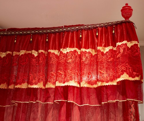 Doppellagig Romantisches Bettnetz Moskitonetz Luxusbett Baldachin Bettvorhang - Bild 13 von 33