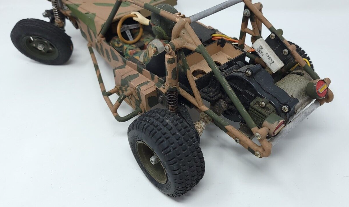 Vintage 1980s Tamiya Fast Attack RC Vehicle with Sand Blaster Tires eBay