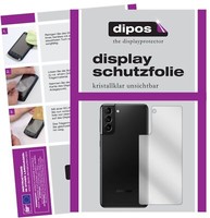 Schutzfolie FüR Samsung Galaxy S21 Plus RüCkseite Display Folie Klar