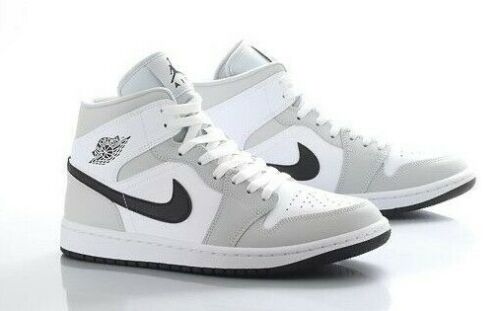 Nike WMNS Air Jordan 1 Mid Grey Fog 