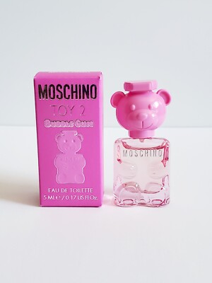 #ad MOSCHINO TOY 2 BUBBLE GUM 0.17OZ 5ML EDT SPLASH TRAVEL SIZE MINI FOR WOMEN BRA $17.55
