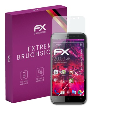 atFoliX Glasfolie für Archos 50c Neon Displayfolie 9H Schutzpanzer