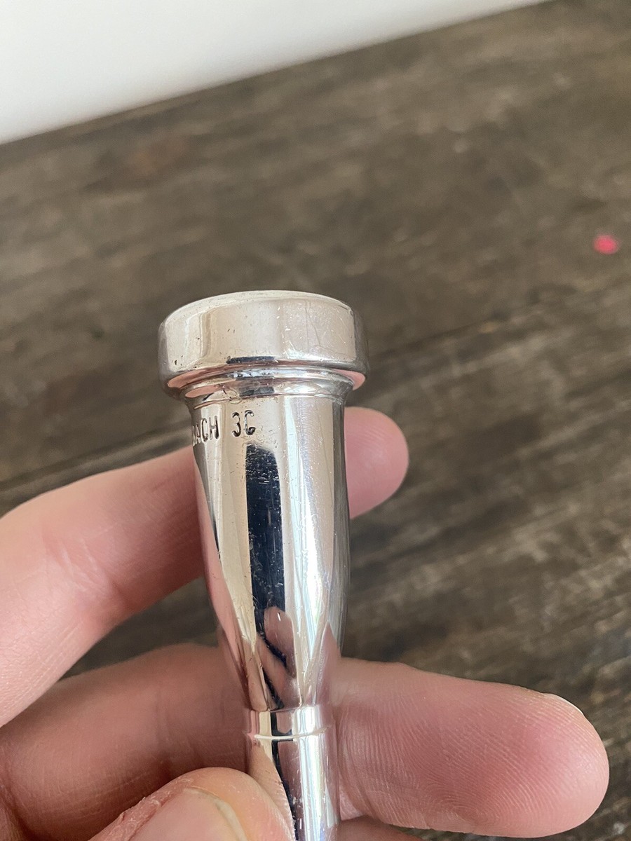 Vintage Vincent Bach MegaTone 3C Trumpet Mouthpiece NICE