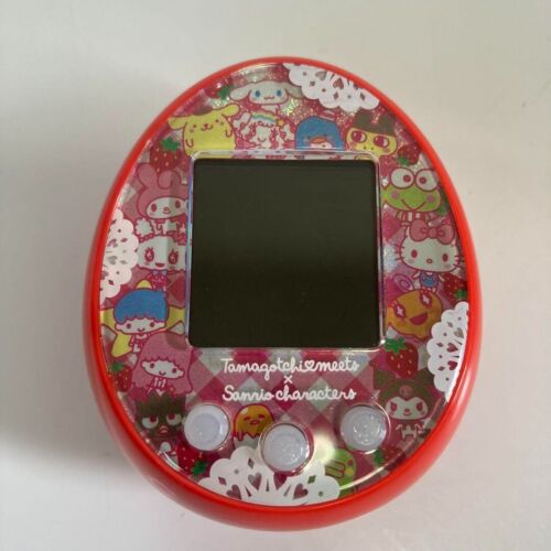 BANDAI Tamagotchi Meets Sanrio Characters Mix Red Interactive Toy Japan Limited - Picture 10 of 13