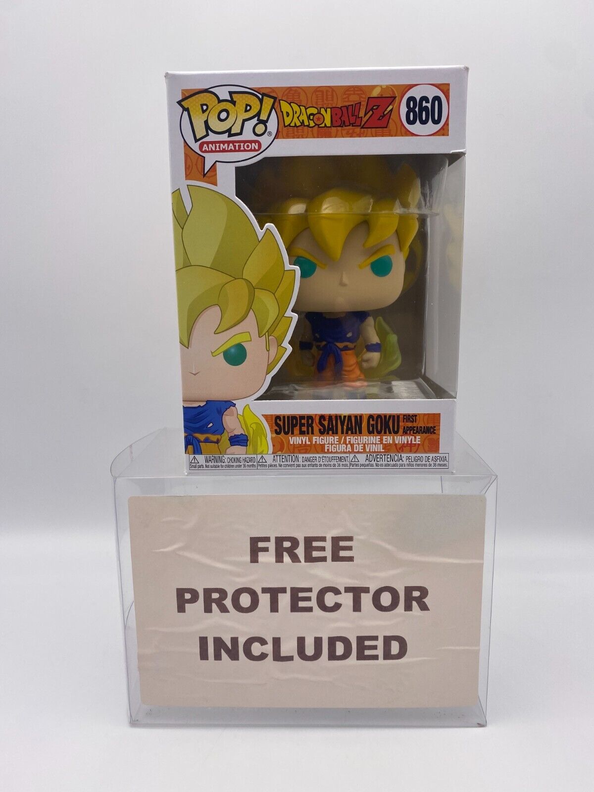 Funko Pop! Animation: Dragonball Z - Super Saiyan Goku (First Appearance),  Multicolor (48600)