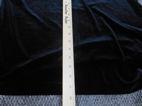 neiman marcus sweater women large black velvet stretch office retro business - Picture 11 of 12