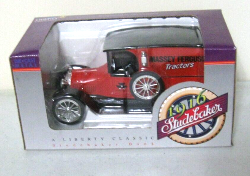 SPEC CAST MASSEY FERGUSON TRACTORS 1916 STUDEBAKER DELIVERY PARTS TRUCK FARM TOY