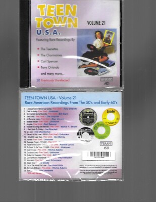 TEEN TOWN USA VOL. 21-TONY ORLANDO/VAN MCCOY/RITCHIE ADAMS + 22-NEW CD