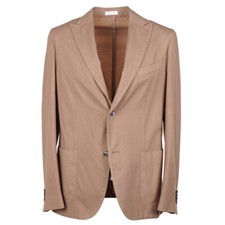 Boglioli Tan Wool 'K Jacket' Sport Coat with Peak Lapels Slim 42R Eu 52 NWT