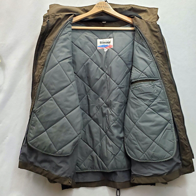 Vtg SF Muni Driver Brown Patched Regulation Uniform Goretex Parka