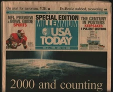 USA Today Special Millennium Edition Dec 1999 - Jan 2000 & Al Gore 110121WEEM