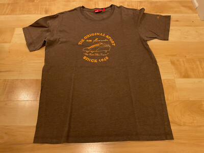 Puma Tee Shirt T Men s Medium Brown Running Original Sport