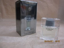 GUERLAIN HOMME by GUERLAIN PARIS 0.17 FL oz / 5 ML EDT Miniature Splash In Box