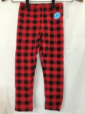NWT Carter's Cozy Fleece Leggings Girls Plaid Size 4,5, 6/6x,14