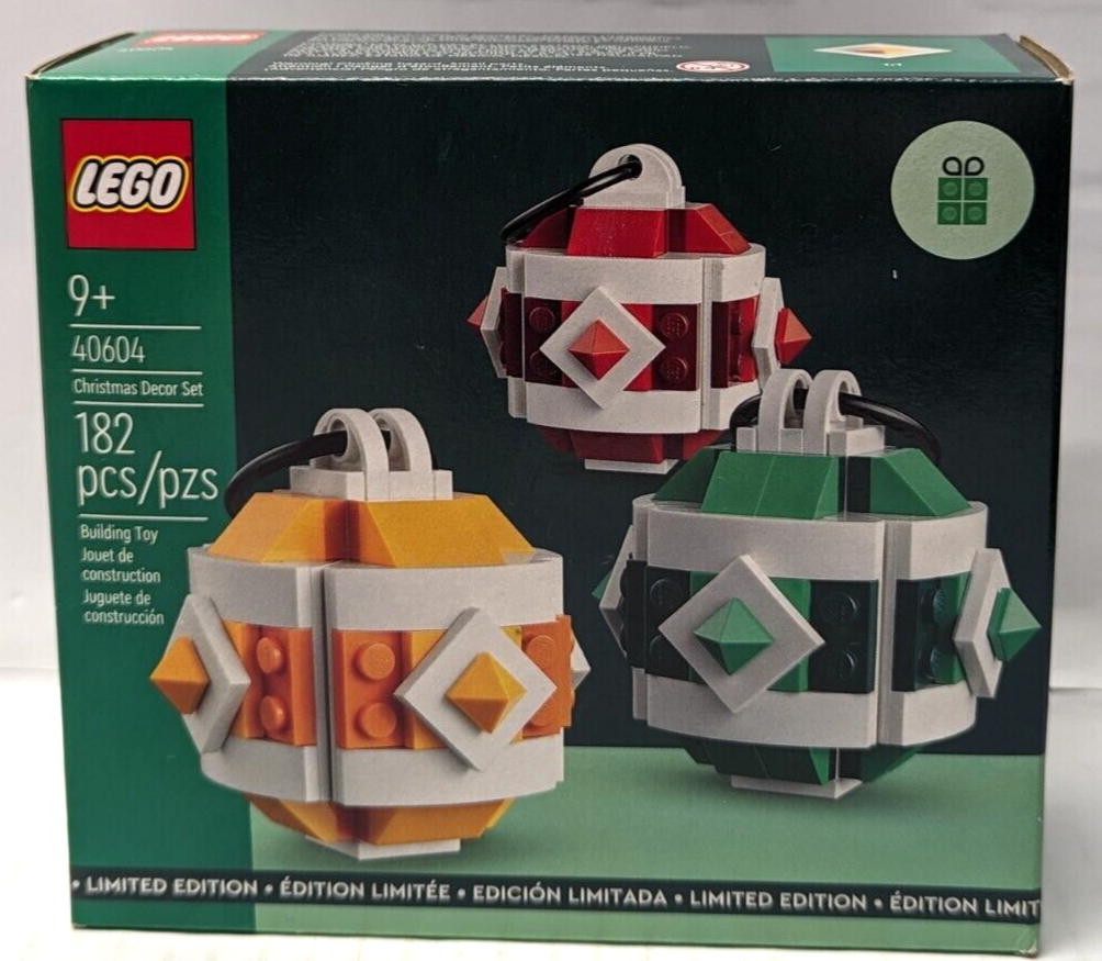 LEGO 40604 Christmas Decor Set New Sealed